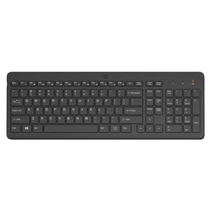 Tastatur mit Maus HP 805T1AA Schwarz Qwerty Spanisch