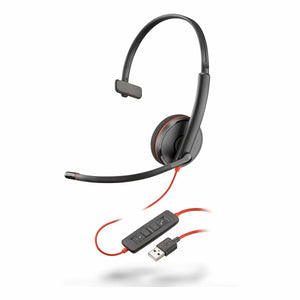 Headphone with Microphone Poly Blackwire 3210