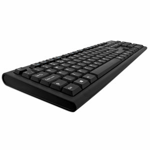 clavier et souris V7 CKW200UK Noir Anglais QWERTY