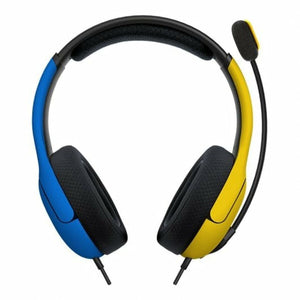 Headphones with Microphone PDP 500-162-YLBL-NA Yellow Blue Black