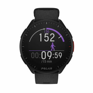 Smart Watch mit Schrittzähler Polar Schwarz 1,2" Ø 45 mm