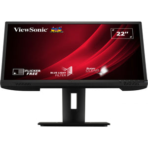 Monitor ViewSonic VG2240 Black LED VA Flicker free