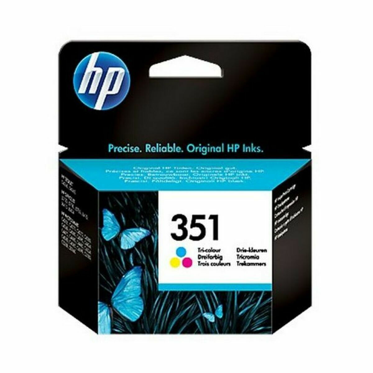 Original Ink Cartridge HP T351 Tricolour