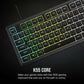 Clavier Corsair  K55 CORE  Noir