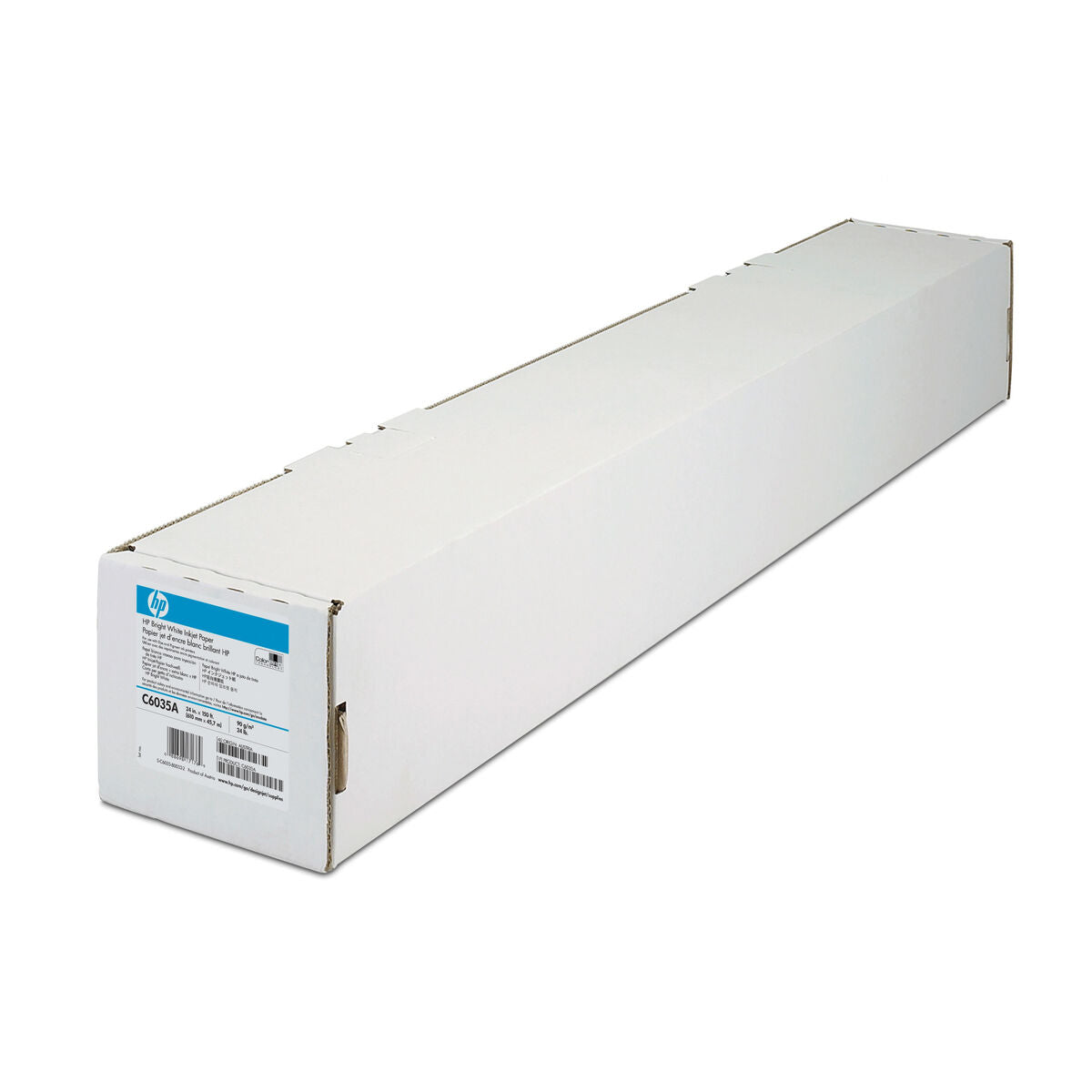 Roll of Plotter paper HP C6035A White 46 m Shiny