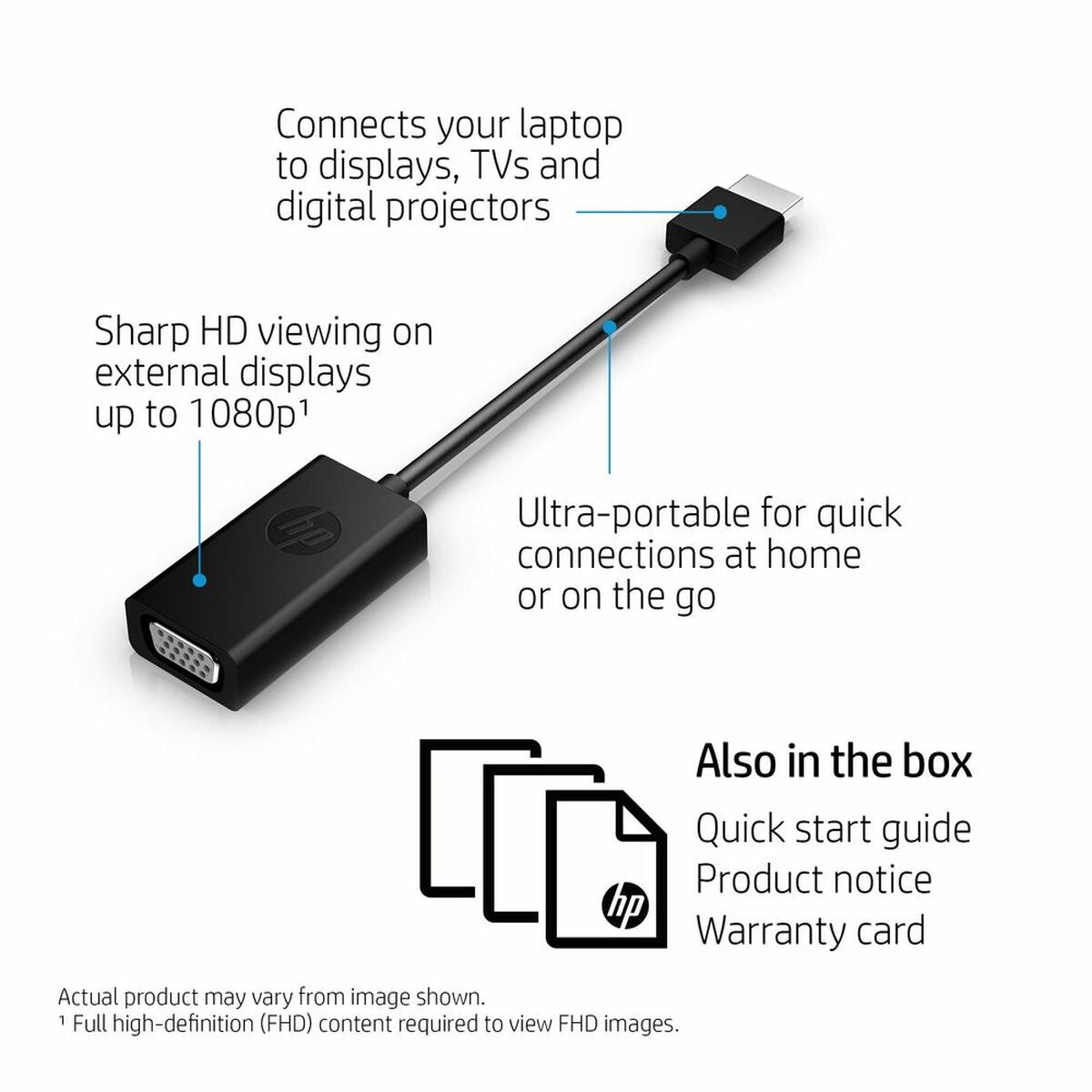 HDMI Cable HP H4F02AA#AC3         