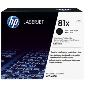 Toner HP 81X Noir