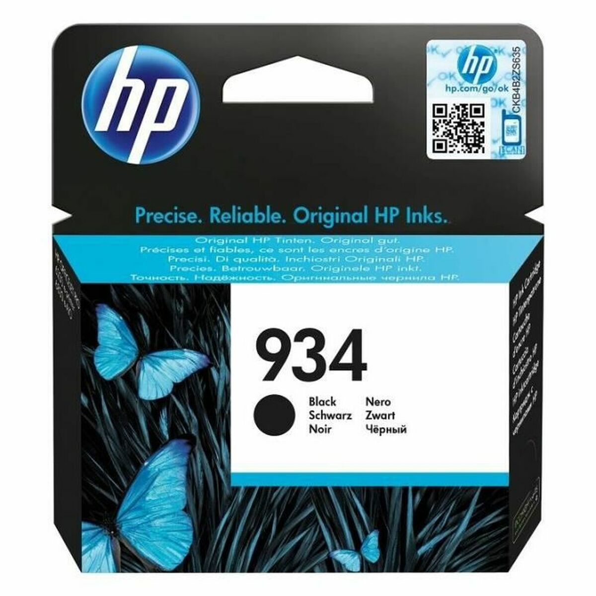 Original Ink Cartridge HP 934 Black