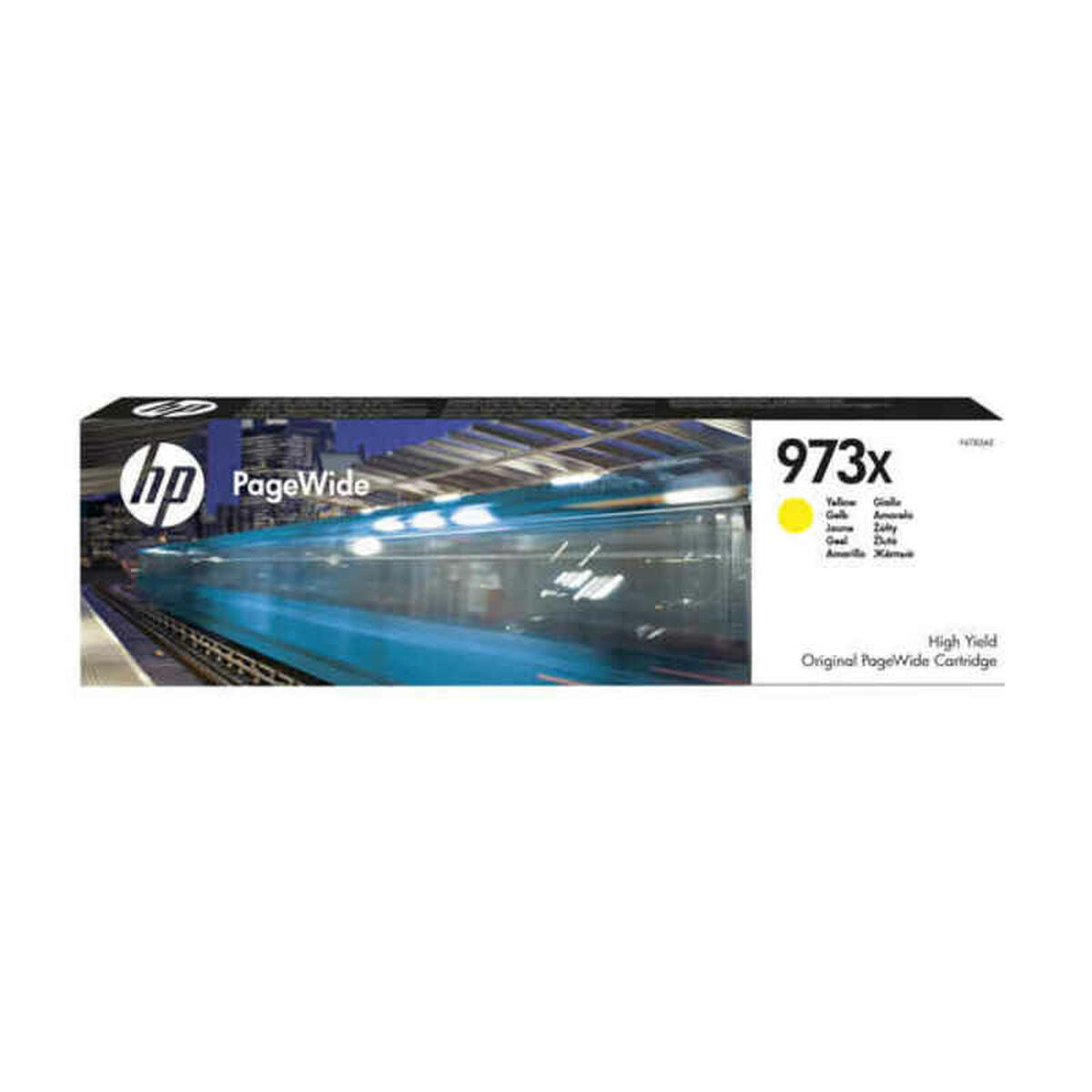 Original Ink Cartridge HP 973X PAGEWIDE Yellow