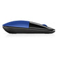 Souris Optique Sans Fil HP Z3700 Bleu Noir