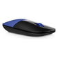 Optical Wireless Mouse HP Z3700 Blue Black