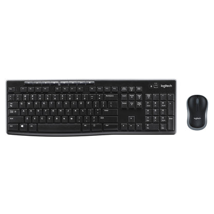 Clavier et souris sans fil Logitech MK270 QWERTY Anglais