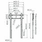 TV Mount Vogel's 7368150 43" 100" 100 kg