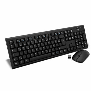 clavier et souris V7 CKW200DE QWERTZ Allemand