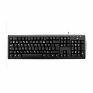 Clavier V7 KU200FR Noir Français AZERTY