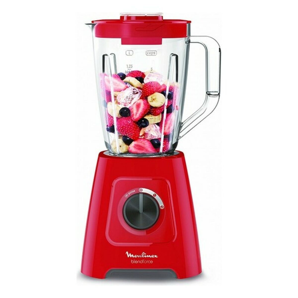 Standmixer Moulinex LM420510 1,25 L 600W 600 W 550 W Rot 2 L