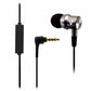 Headphones V7 HA111 Black Silver