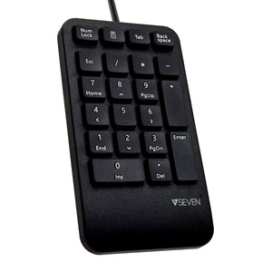 Numerische Tastatur V7 KP400-1E Schwarz