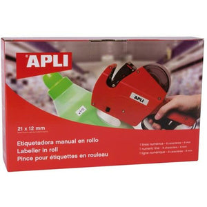 Manuelle Etikettiermaschine Apli 101418 Rot