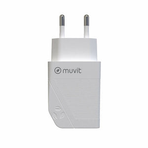 Wall Charger Muvit MCACC0012 20 W White Black