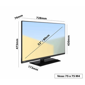 TV intelligente Toshiba 32WV3E63DG HD 32" LED