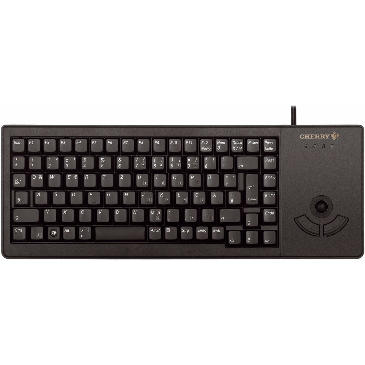 Tastatur Cherry G84-5400LUMES-2 Schwarz