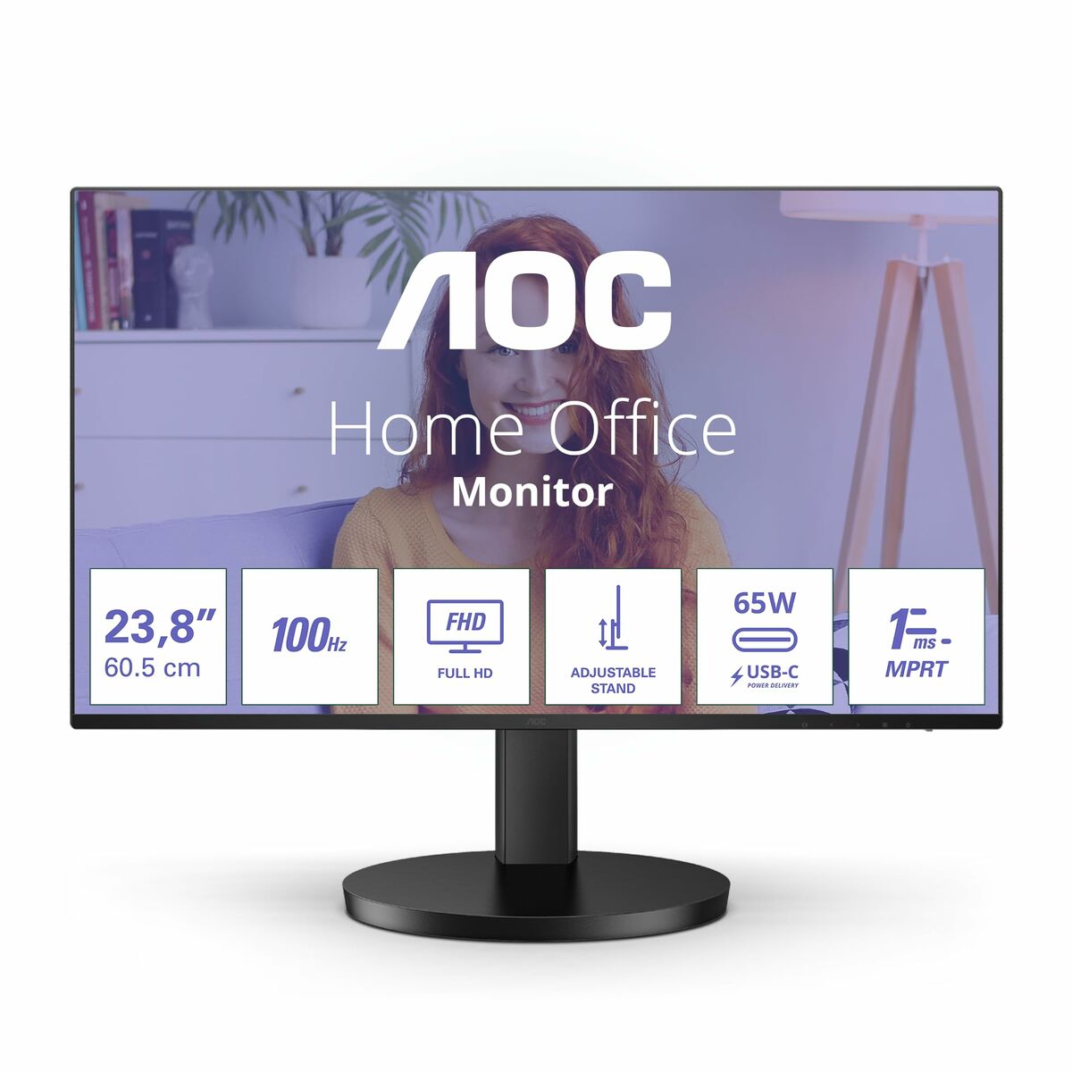 Monitor AOC 24B3CF2 Full HD 23,8" 100 Hz