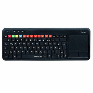 Tastatur Hama Uzzano 3.0 Schwarz Qwerty Spanisch QWERTZ