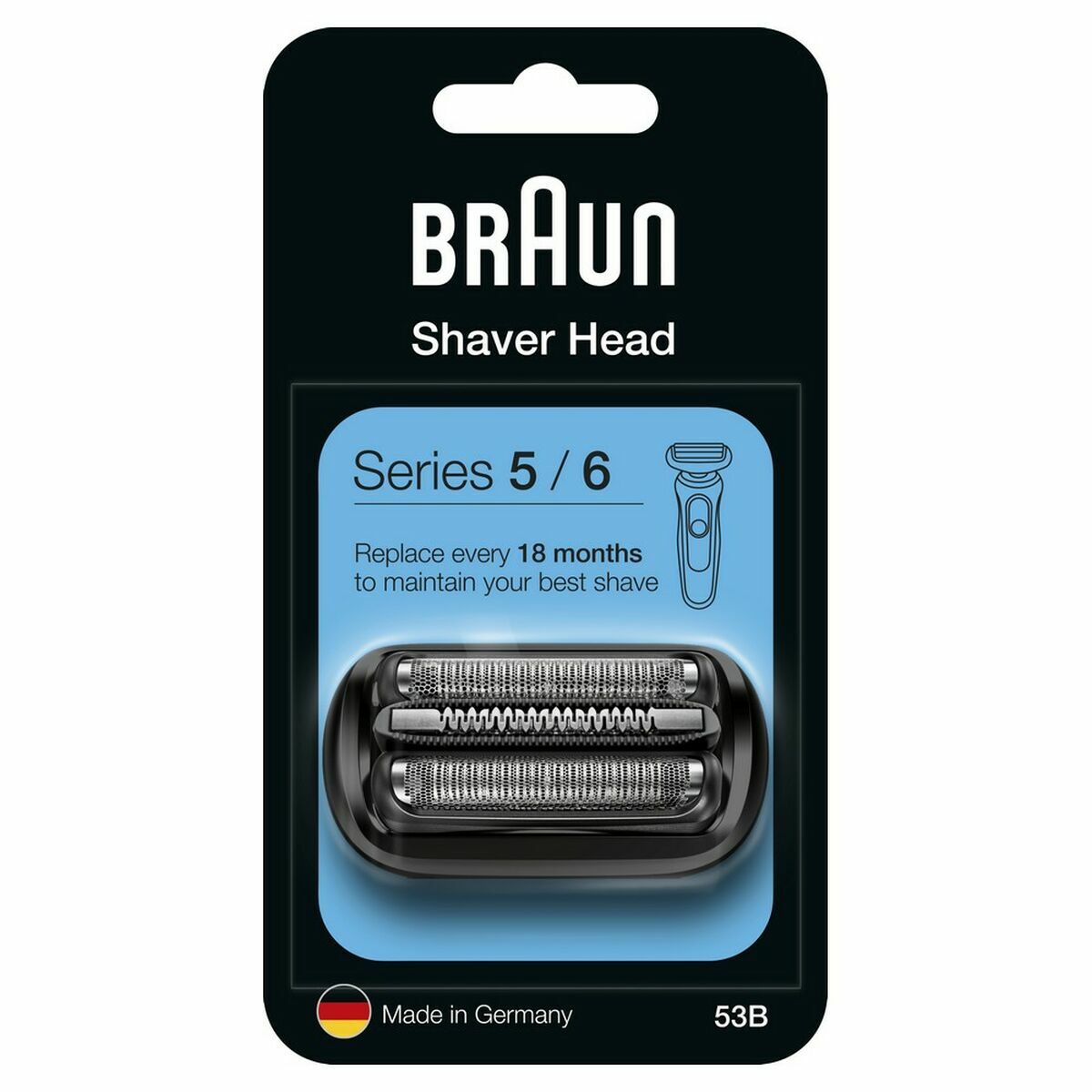 Tête de rechange Braun 53B