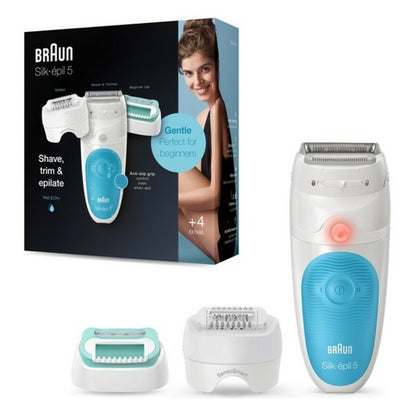 Electric Hair Remover Braun 5610 Sensosmart Silkepil 5 White