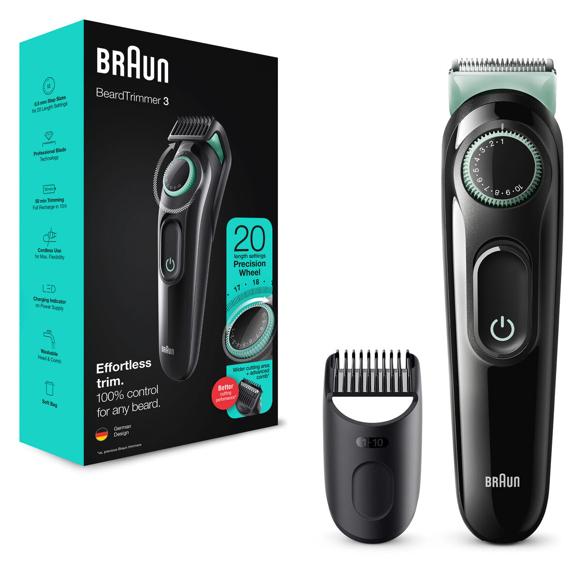 Electric shaver Braun BeardTrimmer 3 BT3323 (1 Unit)