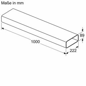 Filtre Métallique pour Hotte BOSCH HEZ9VDSM2