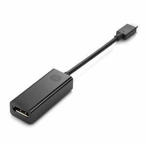 USB C to DisplayPort Adapter HP N9K78AA#AC3 Black