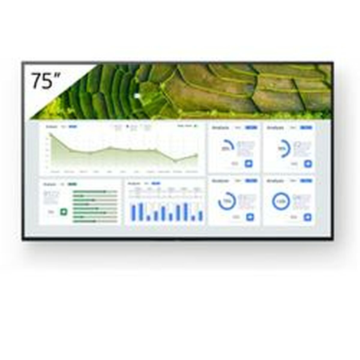 Écran Videowall Sony FW-75BZ30L 4K Ultra HD HDCP 75" 60 Hz