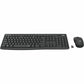 Clavier et souris sans fil Logitech 920-009870 Sans fil Noir Gris Graphite portugais