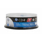 CD-R HP 25 Unités 700 MB 52x