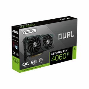 Graphics card Asus DUAL-RTX4060TI-O8G Geforce RTX 4060 Ti