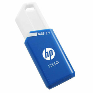 Clé USB HP X755 USB 3.2 Bleu Noir Bleu/Blanc 256 GB