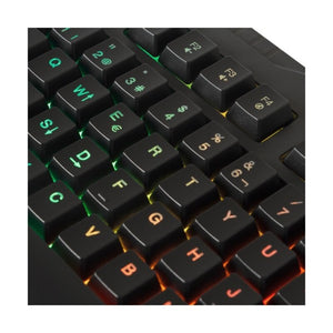 Tastatur und Gaming Maus Mars Gaming MCP118 Schwarz Qwerty Spanisch