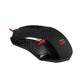 Keyboard and Mouse Tacens MCP1 Black Red Monochrome Black/Red Spanish Qwerty