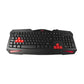 clavier et souris Tacens MCP1 Noir Rouge Monochrome Noir/Rouge Espagnol Qwerty