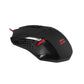 Keyboard and Mouse Tacens MCP1 Black Red Monochrome Black/Red Spanish Qwerty