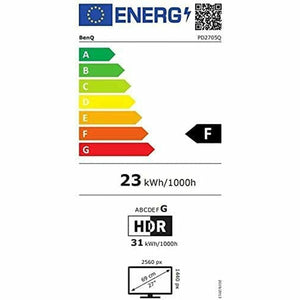 Écran BenQ PD2705Q LED 27" Quad HD IPS