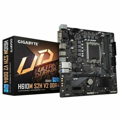 Carte Mère Gigabyte H610M S2H V2 DDR4 Intel LGA 1700