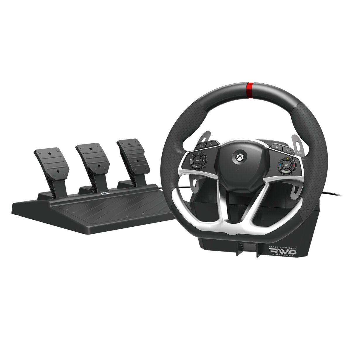 Support pour Volant et Pédales Gaming HORI Force Feedback Racing Wheel DLX