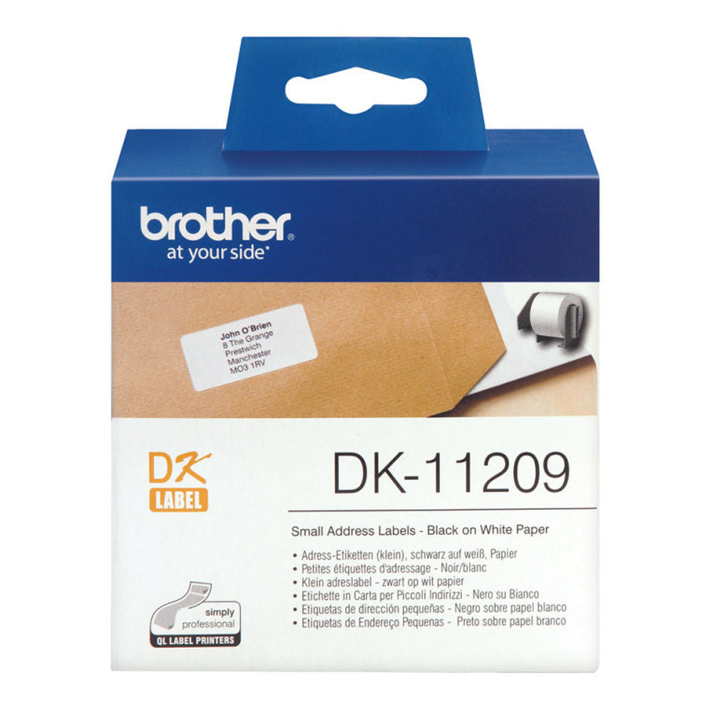 Etiquettes pour Imprimante Brother DK-11209 (62 x 29 mm)