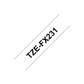 Tape Brother TZEFX231 White Black