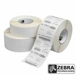 Etikettenrolle Zebra 880026-127 102 x 127 mm Weiß