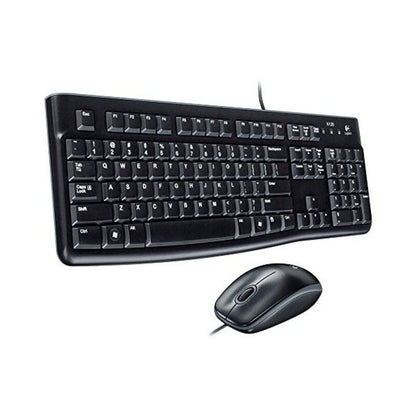 Tastatur und optische Maus Logitech 920-002562 Schwarz Englisch QWERTY