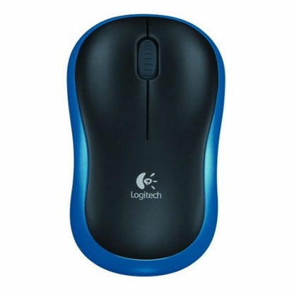 Souris Optique Logitech M185 Bleu/Noir